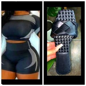 All black look from head to toe